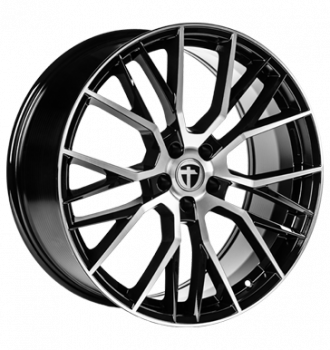 Tomason, TN23, 9x21 ET40 5x114,3 67,1, black diamond polished