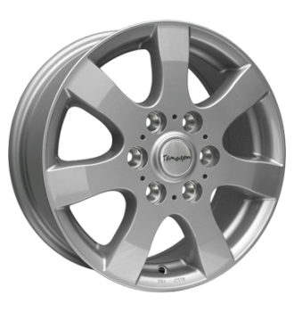 Tomason, TN3F, 6,5x16 ET62 6x130 84,1, silber lackiert