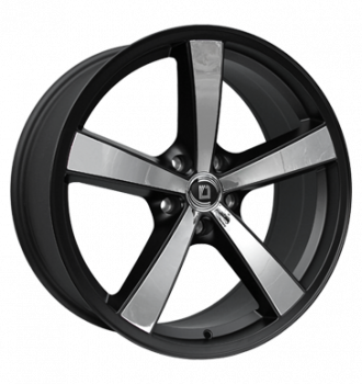 Diewe Wheels, Trina, 8x18 ET45 5x108 56,6, Neroinox