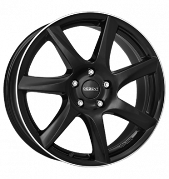 Dezent, TW Dark, 7,5x18 ET48 5x108 70,1, black polished lip