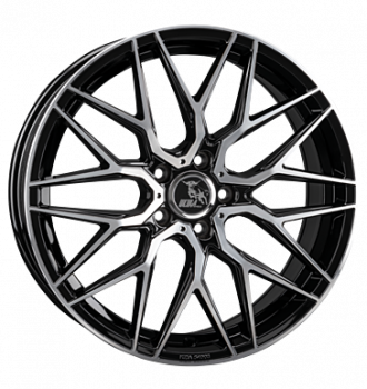 Ultra Wheels, Race Evo, 8x19 ET35 5x120 72,6, black polished