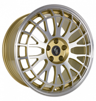 Eta Beta, Unit, 8,5x19 ET45 5x112 78,1, gold shiny lip face