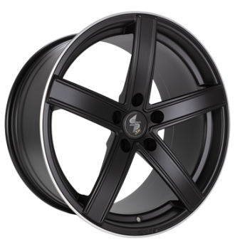 Eta Beta, Uros-K, 8,5x19 ET35 5x112 78,1, black lip polish