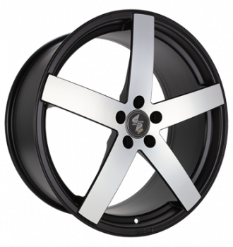 Eta Beta, Uros S-K, 10,5x20 ET48 5x130 71,6, black matt polish