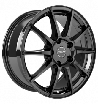 Proline, UX 100, 7x17 ET35 4x98 58,1, black glossy