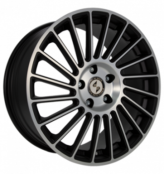 Eta Beta, Venti-R, 9x20 ET38 5x114,3 78,1, black matt full polish