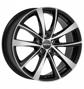 OXXO, Vidorra Black, 7x17 ET48 5x112 66,6, black polished