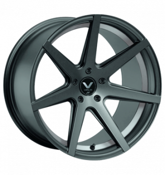 Barracuda, Virus, 10,5x20 ET25 5x112 66,5, gunmetal/ undercut Colour Trim weiß