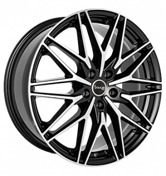 Avus, AC-MB6, 8x19 ET29 5x112 66,7, black polished