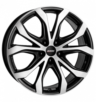 Alutec, W10X, 8,5x19 ET40 5x108 63,4, racing-schwarz frontpoliert