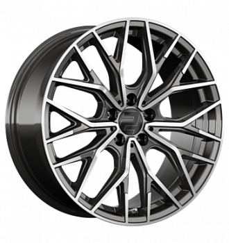 2DRV, WH37, 8,5x19 ET40 5x112 66,6, dark gunmetal poliert