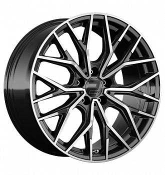 2DRV, WH37, 8,5x19 ET40 5x112 66,6, schwarz hochglanzpoliert