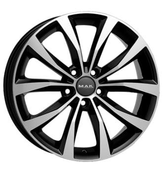 MAK, Wolf, 8x20 ET50 5x112 57,1, black mirror
