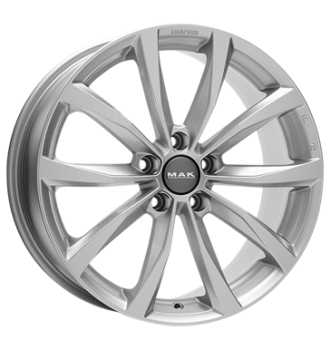 MAK, Wolf, 8x20 ET50 5x112 57,1, silver