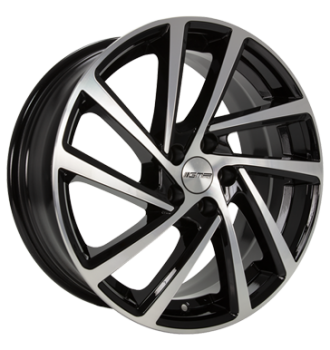 GMP, Wonder, 6,5x16 ET42 5x100 57,1, black diamond