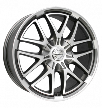 Borbet, XA, 9x20 ET30 5x127 71,6, mistral anthracite polished matt