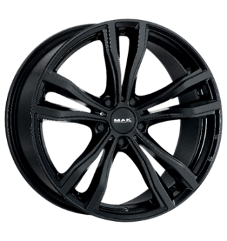MAK, X-Mode, 10x21 ET40 5x120 74,1, gloss black