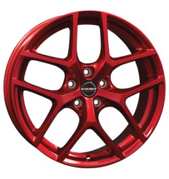 Borbet, Y, 8x19 ET50 5x112 72,5, candy red