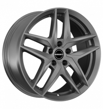 Borbet, Z, 7,5x17 ET38 5x112 66,5, dark grey matt