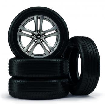 AS4 16 Zoll Gunmetal + Nexen Winterreifen