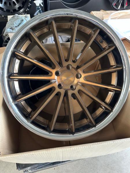 4x LC–P12 10,5x22 ET40 5x112 66,56 Brusched Bronze - SS LIP SONDERPREIS