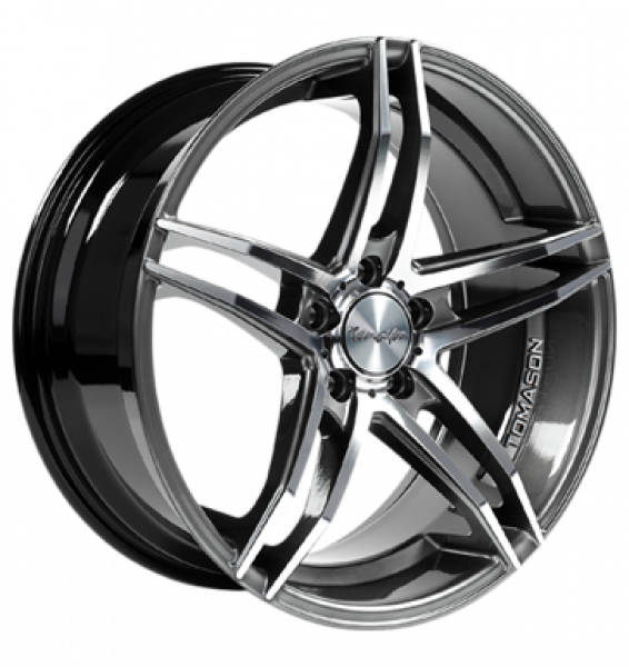 Tomason, TN12, 8,5x18 ET35 5x120 72,6, dark hyper black polished