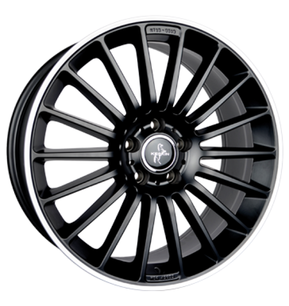 Keskin, KT15 Speed, 8,5x19 ET30 5x112 66,6, matt black lip polish