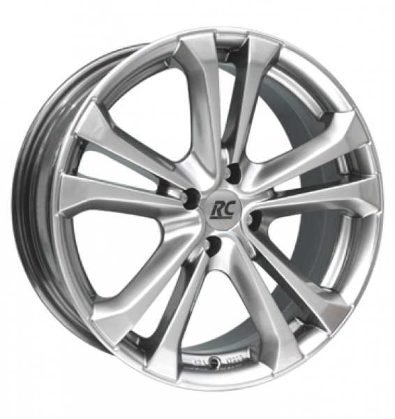RCDesign, RC17, 7,5x17 ET35 4x100 63,4, chromsilber