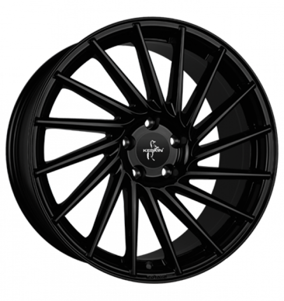 Keskin, KT17 Hurricane, 9,5x21 ET28 5x112 66,6, matt black painted