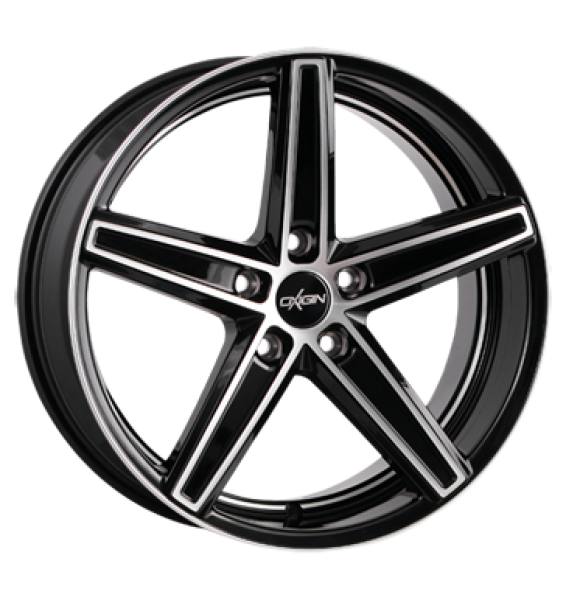 Oxigin, 18 Concave, 11,5x21 ET60 5x112 66,6, black full polish HD