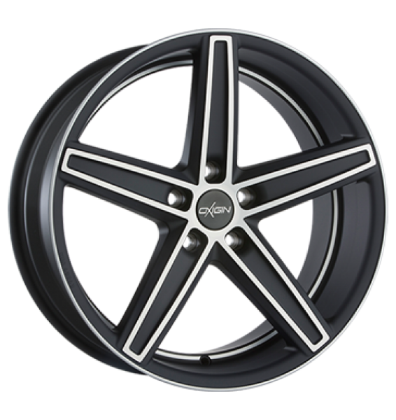 Oxigin, 18 Concave, 10,5x21 ET52 5x130 71,6, black full polish matt HD