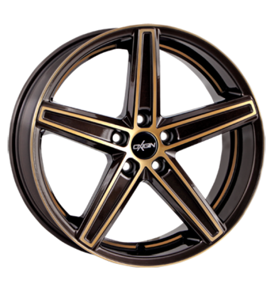Oxigin, 18 Concave, 10,5x21 ET52 5x130 71,6, brown gold polish