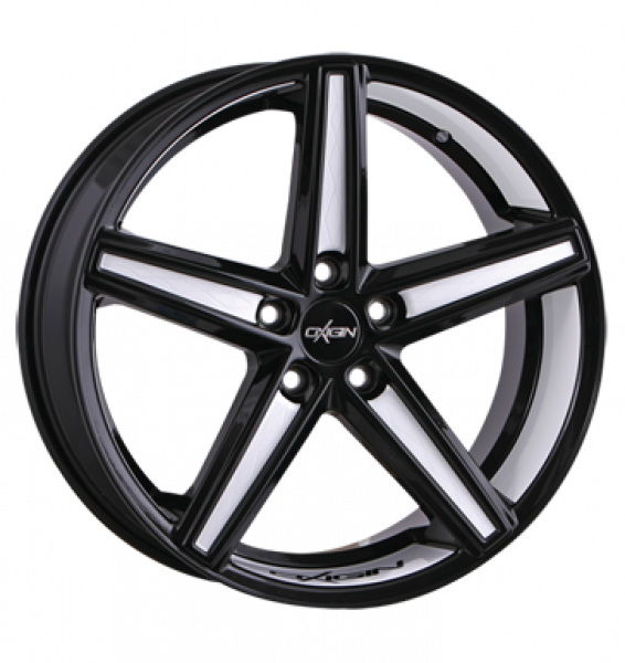 Oxigin, 18 Concave, 10,5x21 ET52 5x130 71,6, foil white Felgenbett u. Speichen