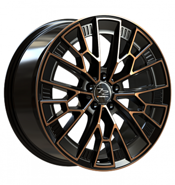 Fondmetal, 1972, 9x21 ET51 5x130 71,6, glossy black bronze machined