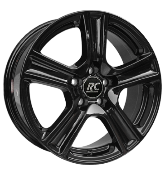 RCDesign, RC19, 6,5x16 ET39 5x105 56,6, schwarz glanz