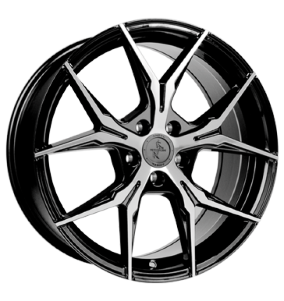 Keskin, KT19 Angel, 8,5x19 ET30 5x112 72,6, black front polish