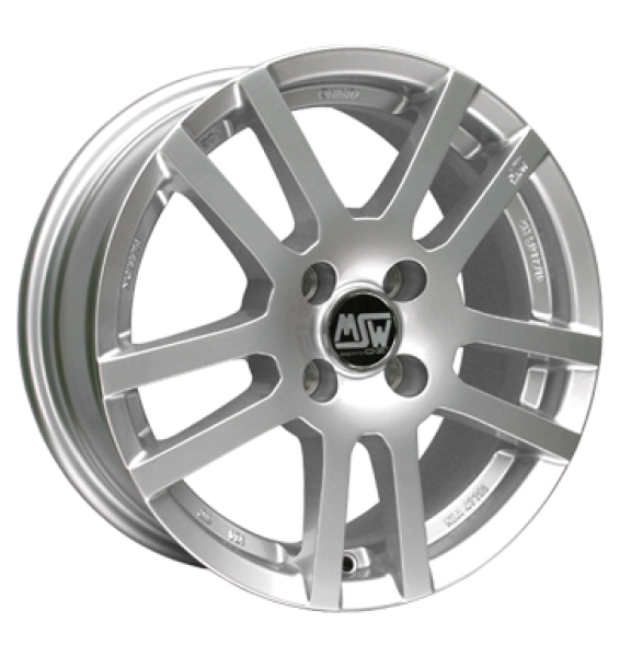 MSW, 22, 6,5x16 ET42 4x108 63,4, silber