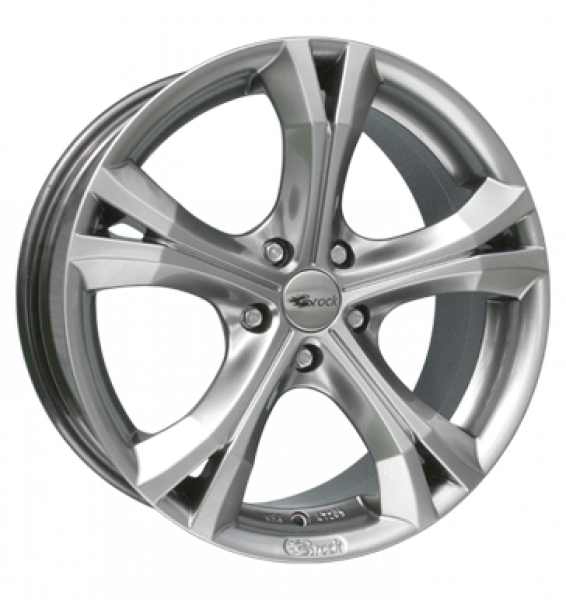 Brock, B22, 9x19 ET48 5x120 74,1, chromsilber