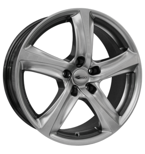 Brock, B25, 6,5x15 ET27 5x98 58,1, chromsilber