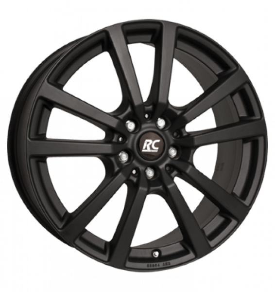 RCDesign, RC25, 8x18 ET53 5x130 71,5, schwarz klar matt