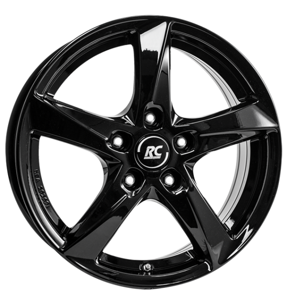 RCDesign, RC30, 7,5x18 ET42 5x112 66,6, schwarz glanz