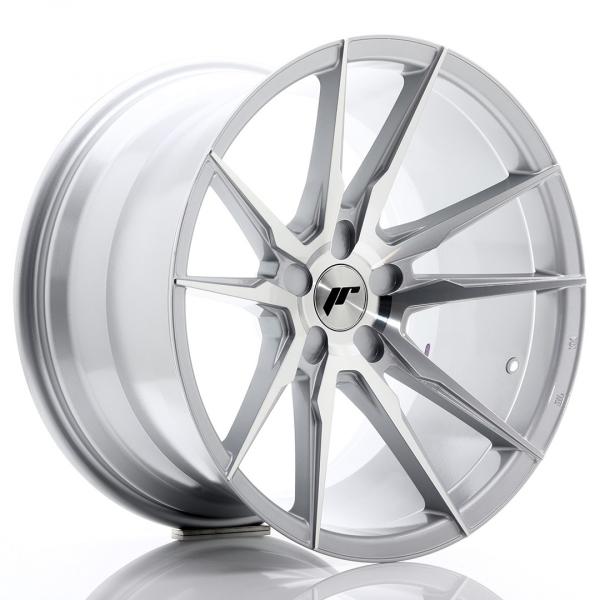 JR Wheels JR21 19x11 ET15-30 5H BLANK Silver Machined Face