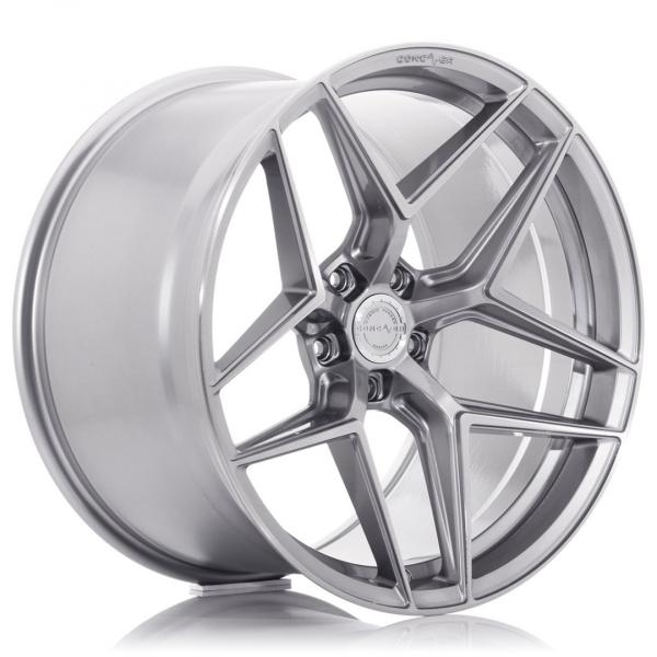 Concaver CVR2 22x11 ET11-54 BLANK Brushed Titanium Deep Concave