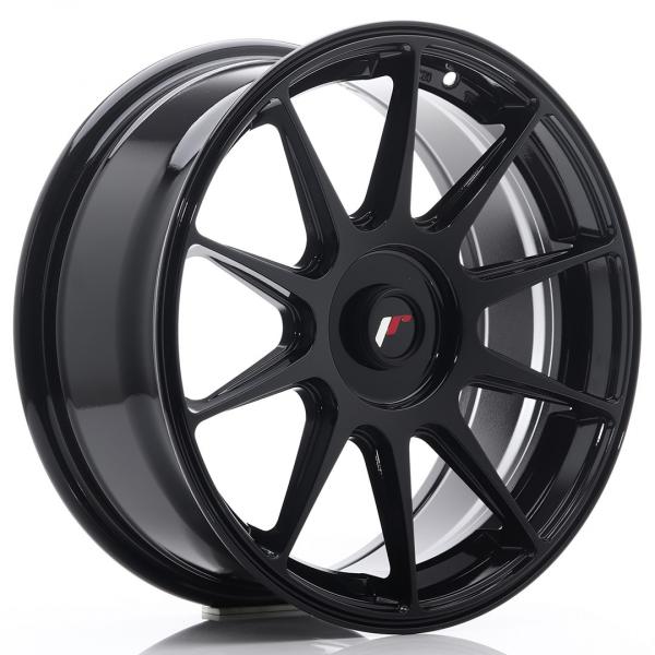 JR Wheels JR11 17x7,25 ET35-40 Blank Glossy Black