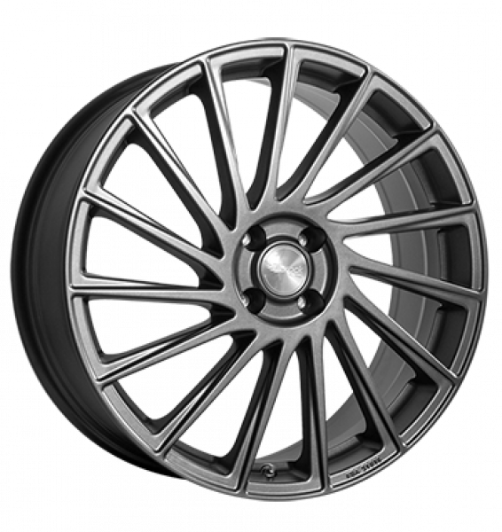 Brock, B39, 7x17 ET38 4x100 63,4, himalaya grey matt