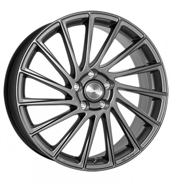 Brock, B39, 7,5x18 ET45 5x112 66,6, himalaya grey matt