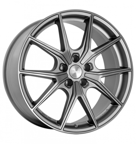 Brock, B40, 8x19 ET47 5x112 66,7, ferric grey matt