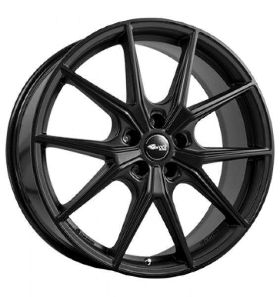 Brock, B40, 8x19 ET47 5x112 66,7, satin black matt