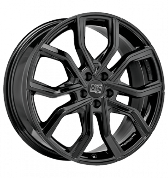 MSW, 41, 9x20 ET40 5x114,3 73,1, gloss black