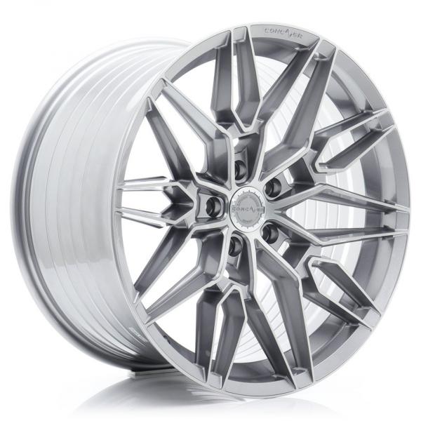 Concaver CVR6 21x11 ET11-55 BLANK Brushed Titanium Deep Concave